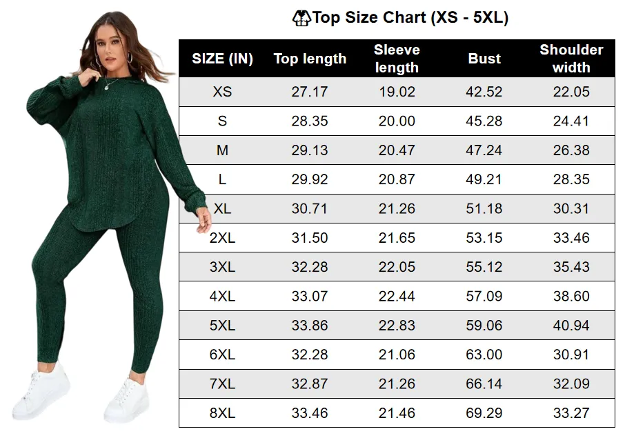 【Plus Size】 Plain Split Curved Hem Hoodie & Leggings Lounge Two-piece Set, Casual Fashion Cozy Breathable Two Piece Outfits for Daily Home Wear