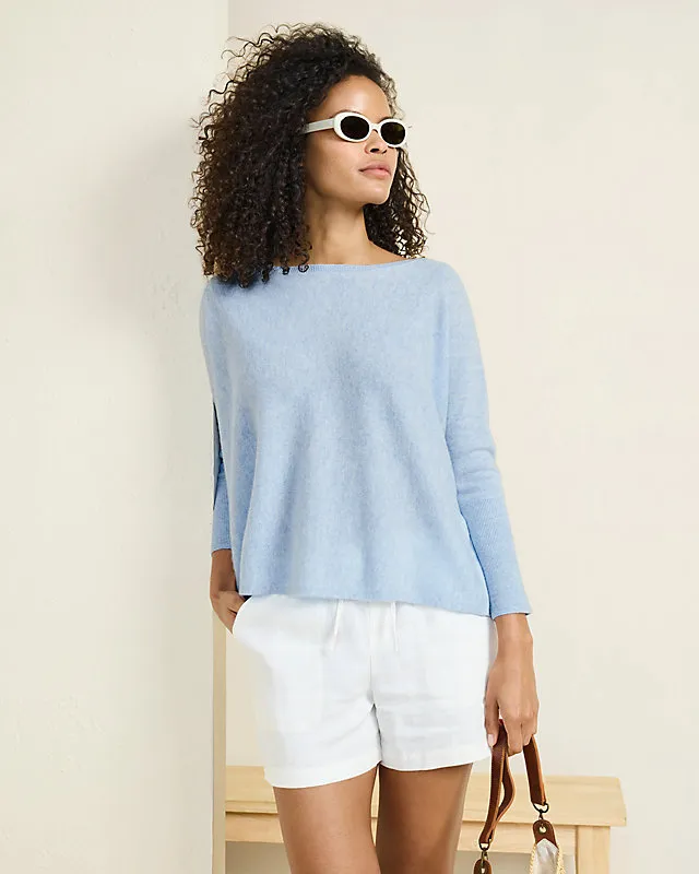 Essential Cashmere Cropped Sweater