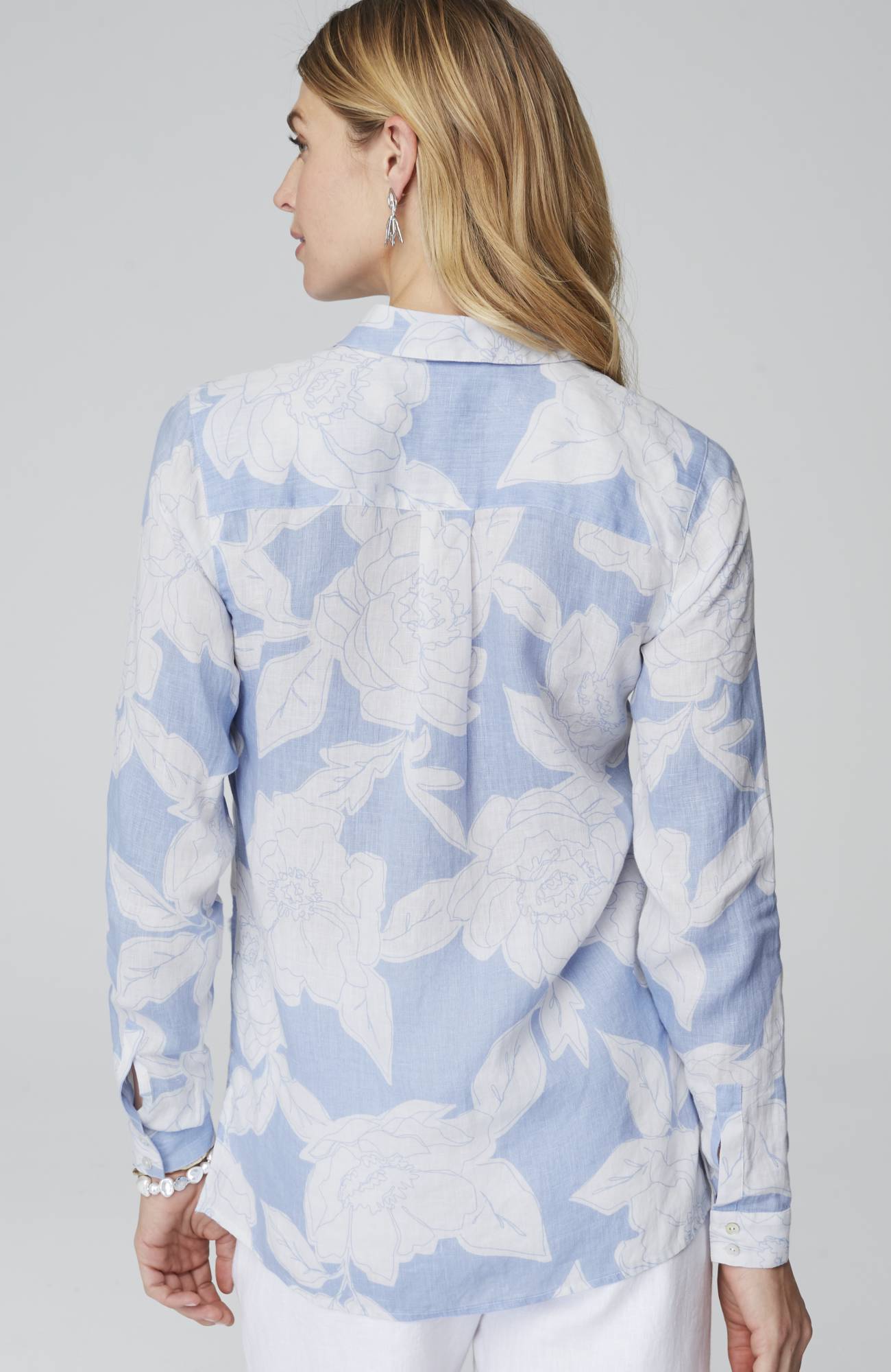 Everyday Linen Button-Front Shirt