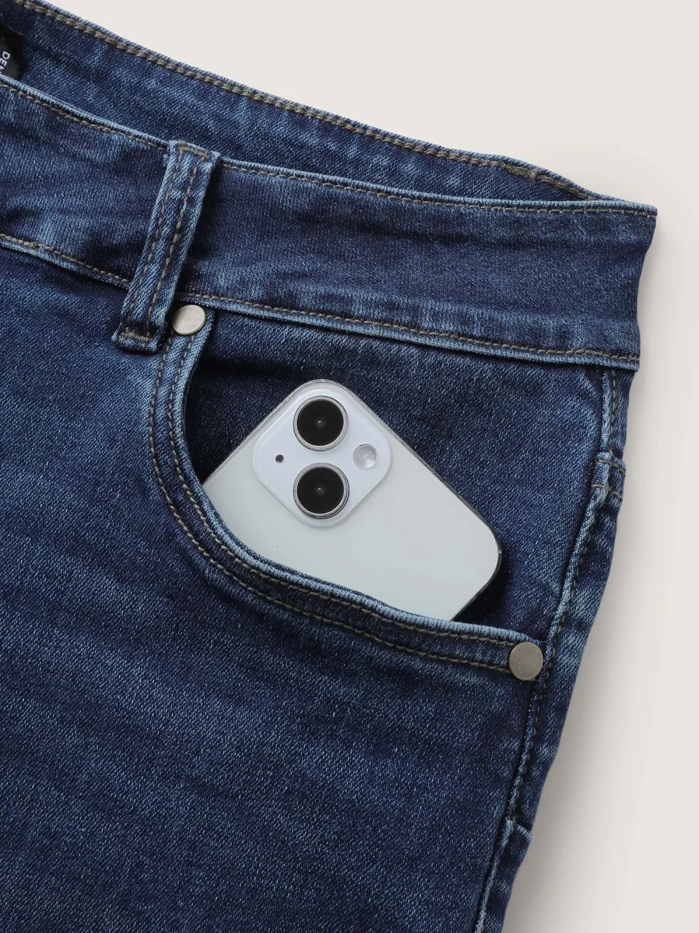 Supersoft Stretchy Mid-Rise Bootcut Jeans