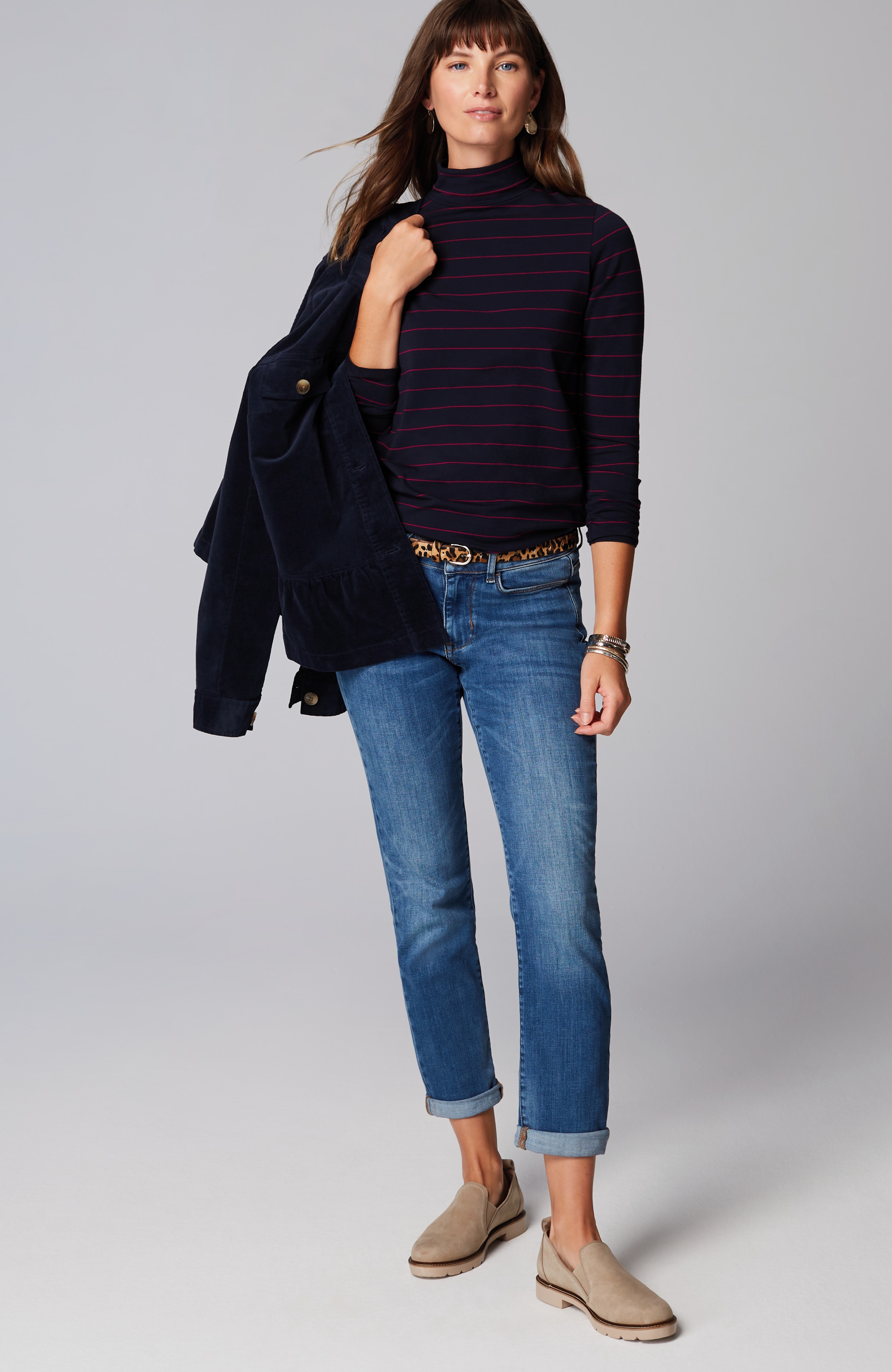 Luxe Supima® Turtleneck Tunic