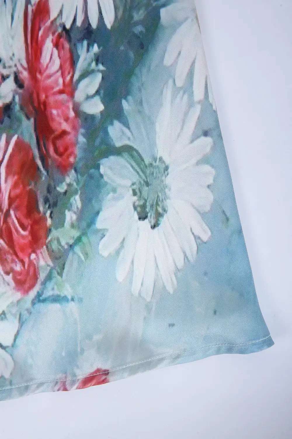 Watercolor Floral Bouquet Maxi Dress