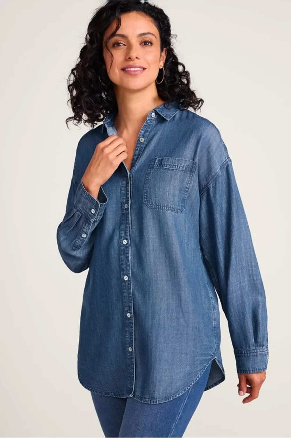 Je Veux Long Sleeve Big Shirt