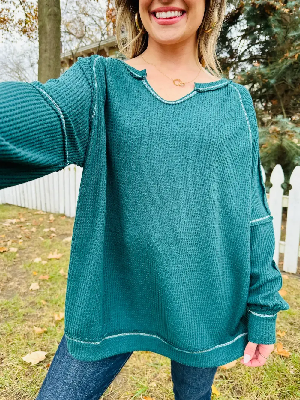 REG/CURVY Falling for Comfort Pullover- Multiple Colors!