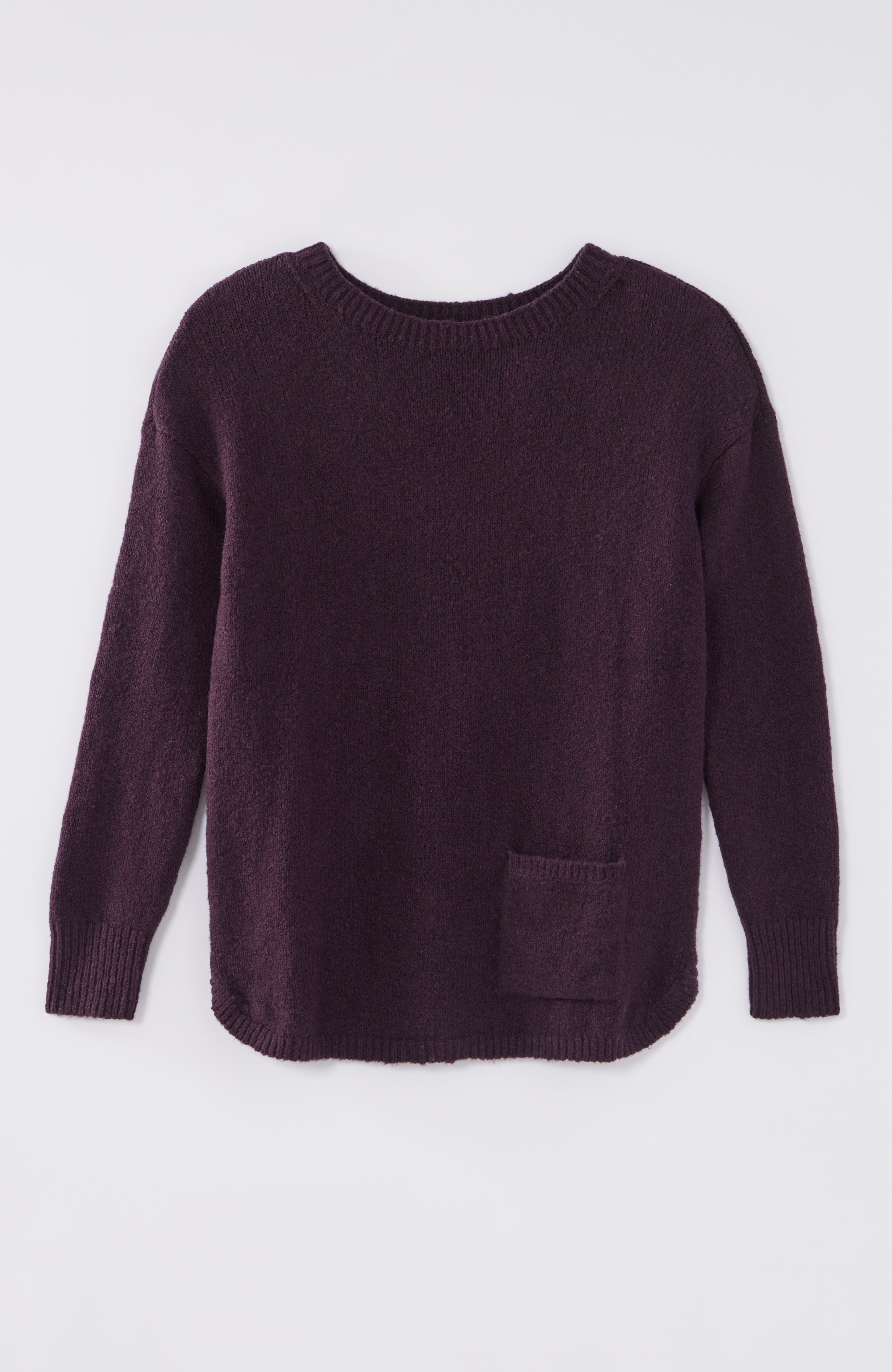 Pure Jill Single-Front-Pocket Sweater