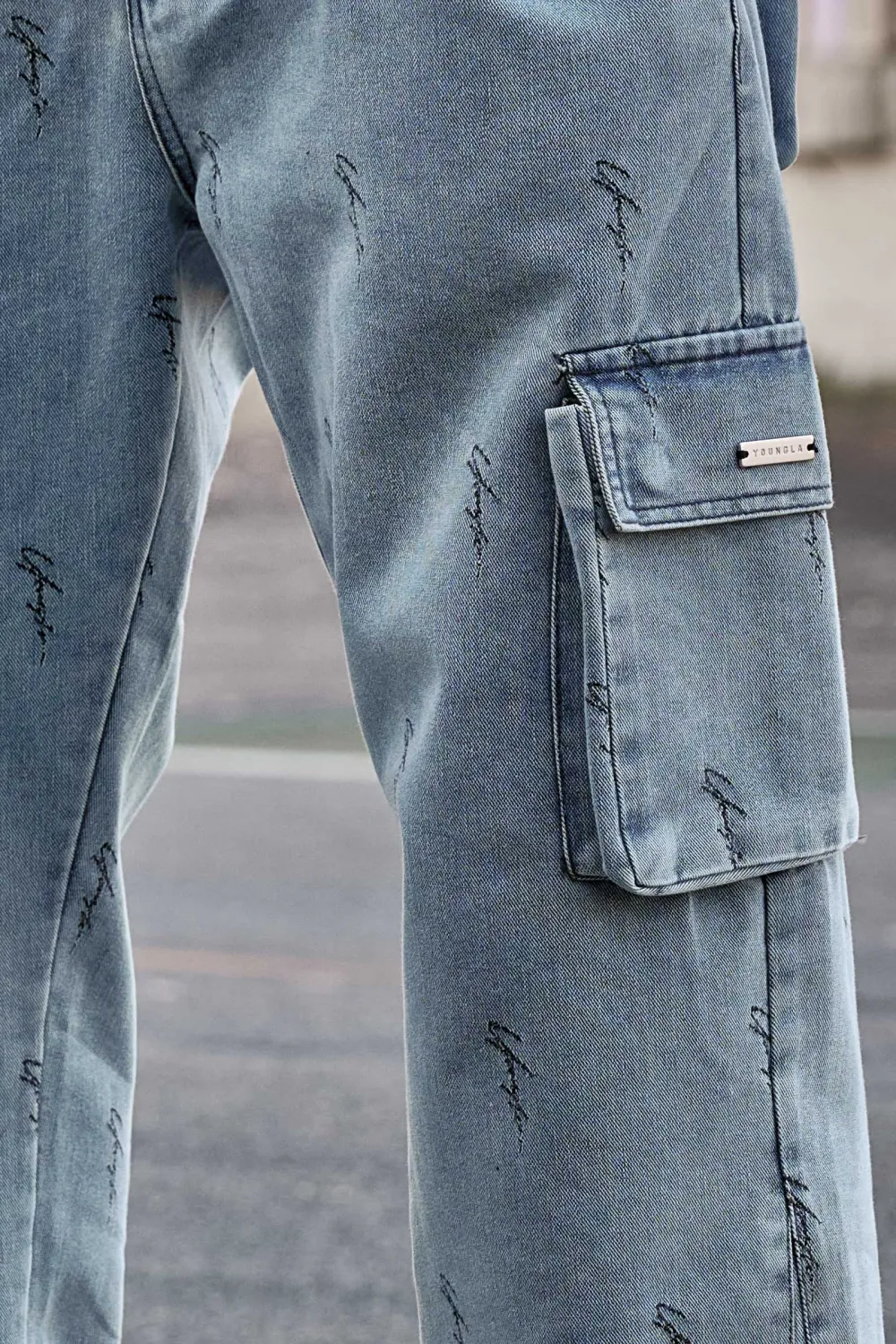 6028 - Streetwear Baggy Jeans