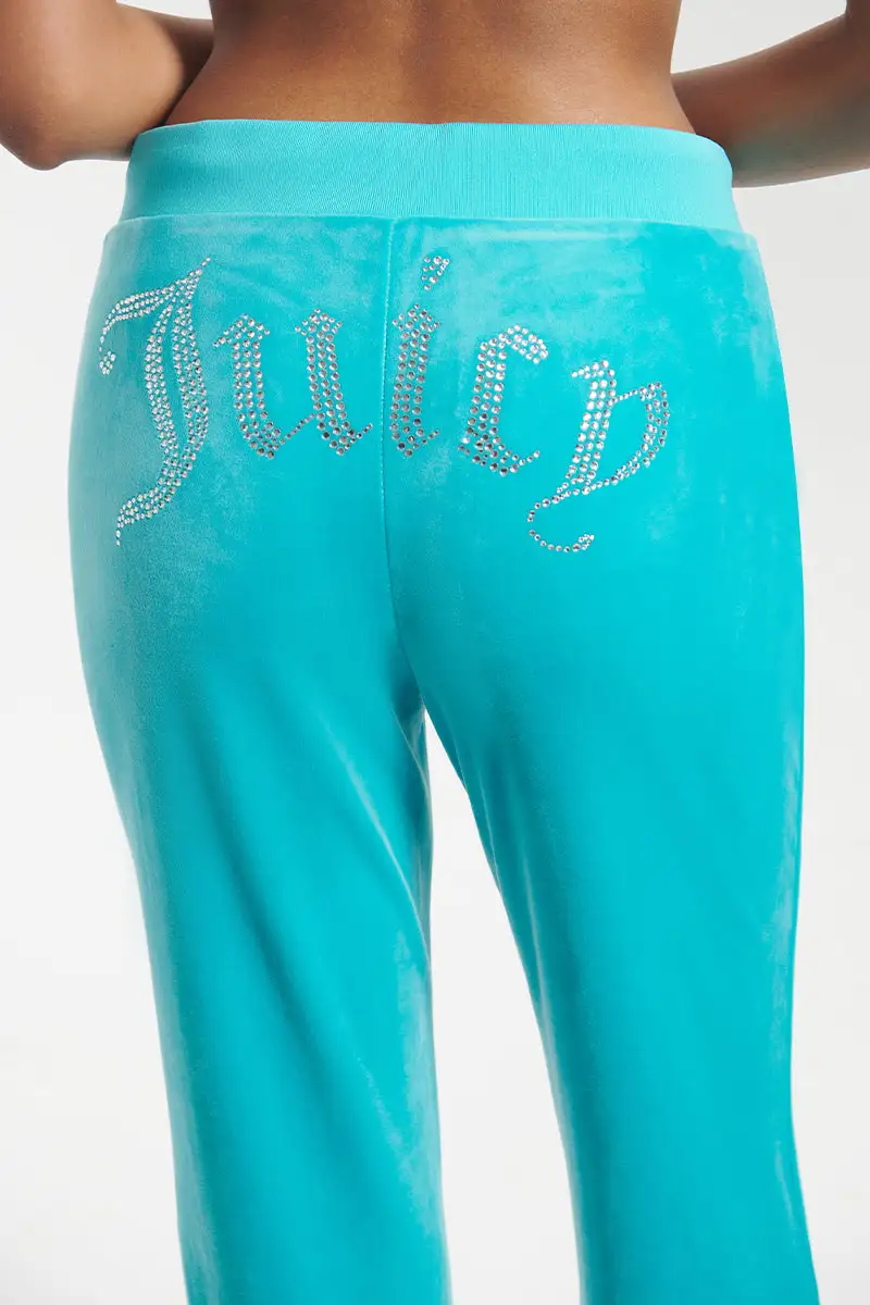 OG Big Bling Velour Track Pants