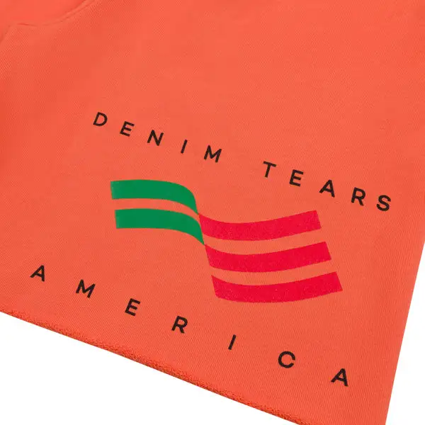 Denim Tears America Sportswear Shorts Orange