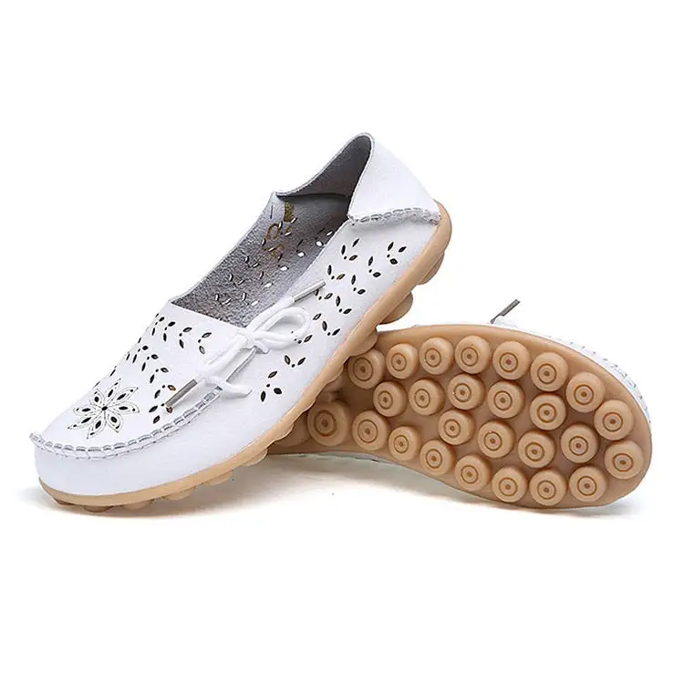 New Hollow Leather Casual Shoes