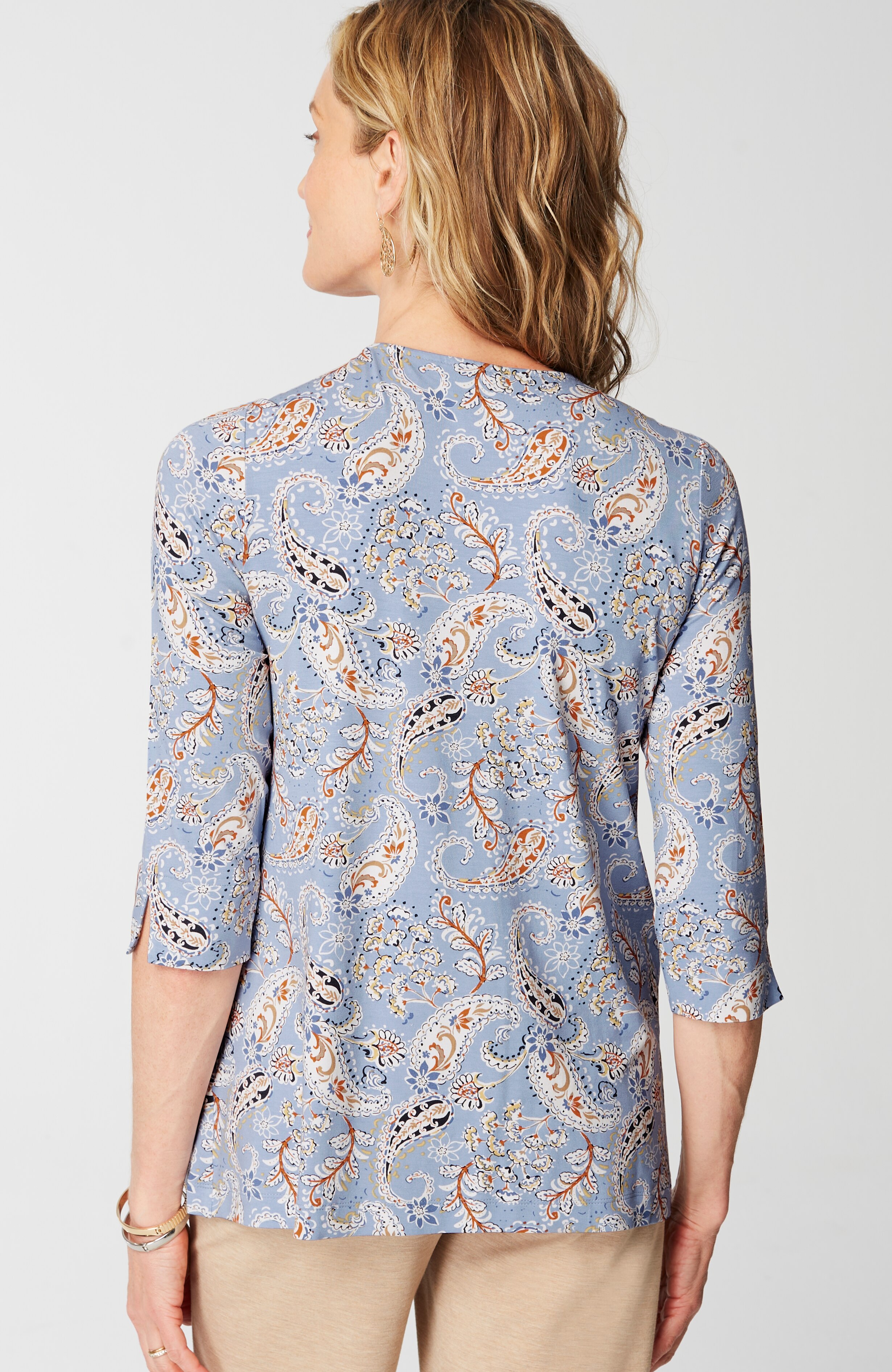 Wearever Ballet-Sleeve Crew-Neck Top
