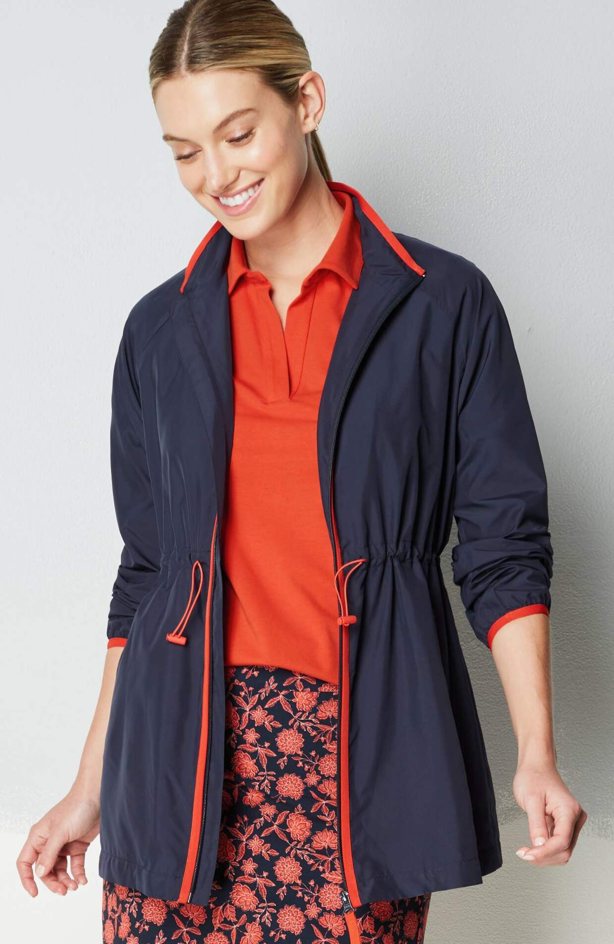 fit cotton-stretch polo shirt