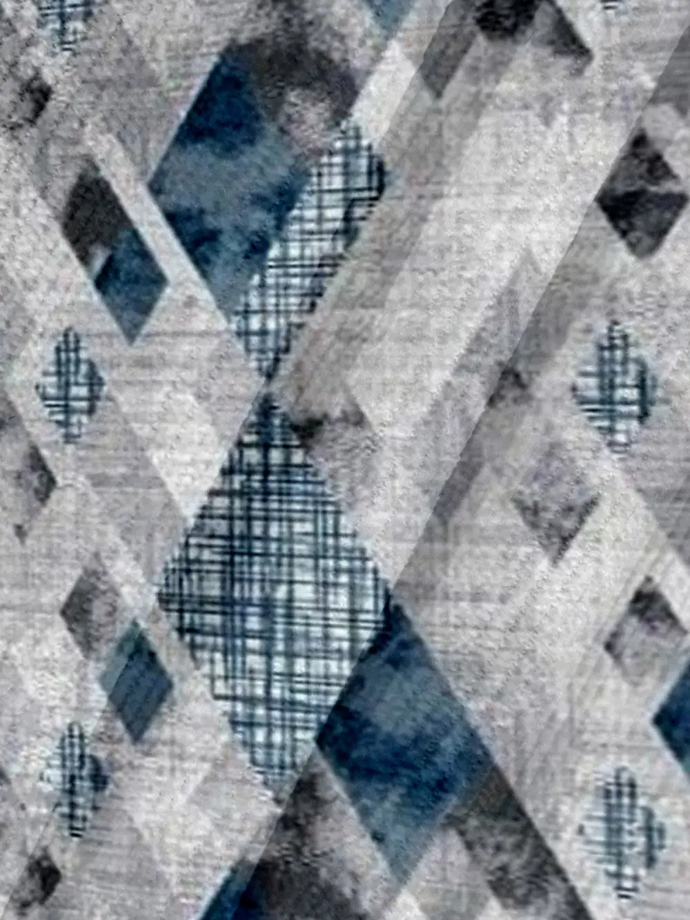 Men's Corduroy Geometric Retro Print Shirt Jacket