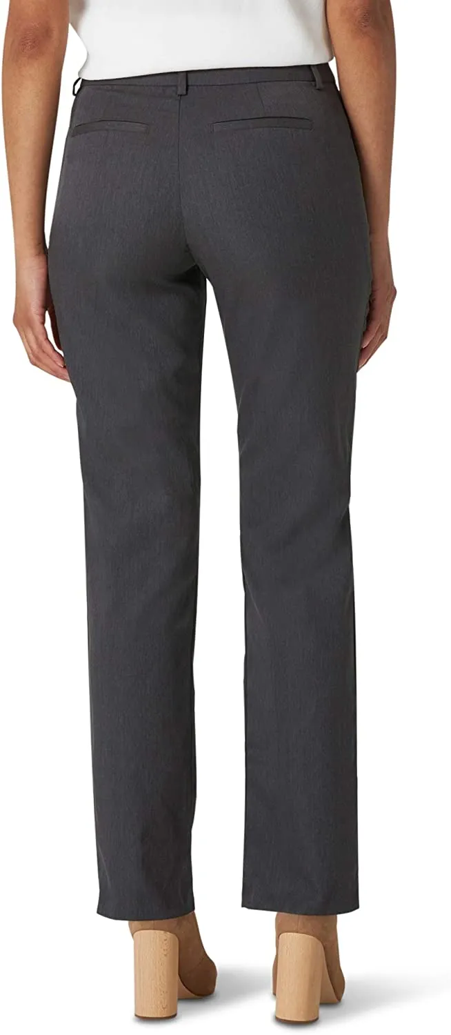 Women's Wrinkle Free Relaxed Fit Straight Leg Pant