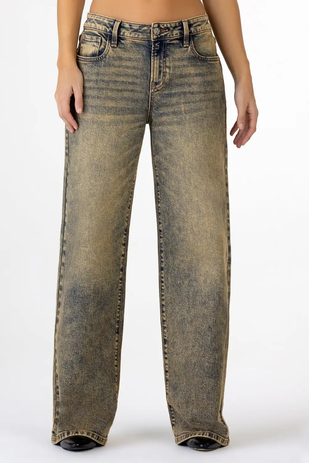 Tropez Baggy Wide Leg Jeans