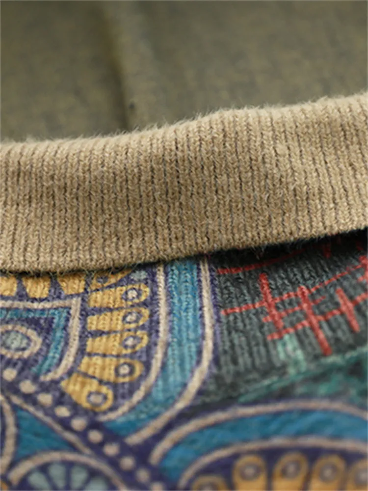 Vintage Ethnic Mandala Indpired Art Sweater