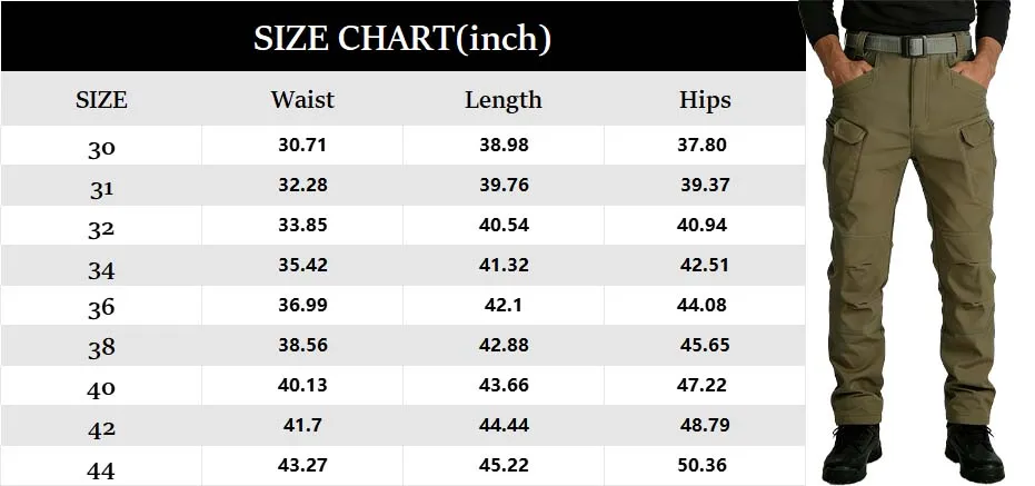 Men's Windproof & Warm Outdoor Military Tactical Pants
