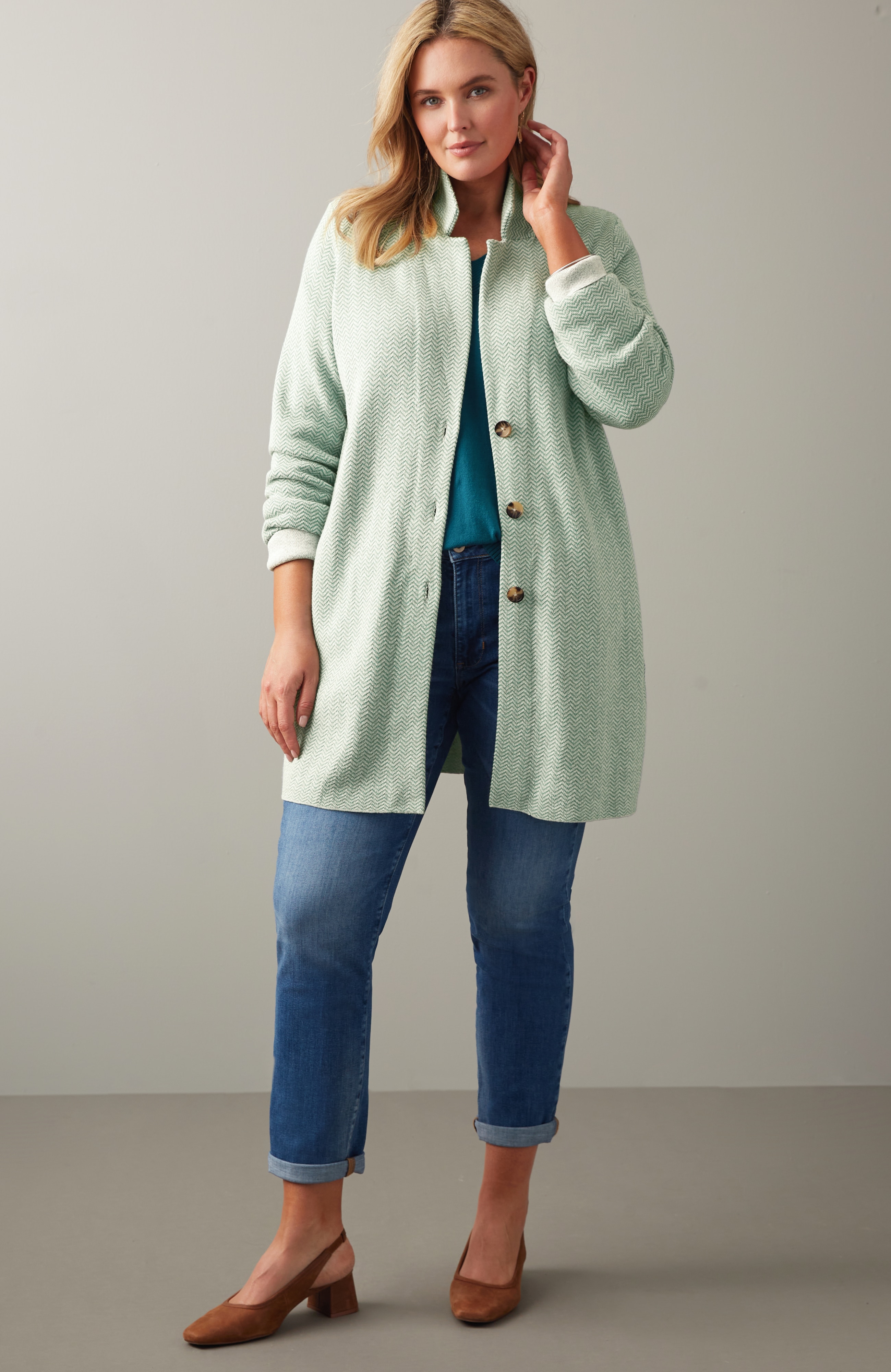 Double-Knit Blazer