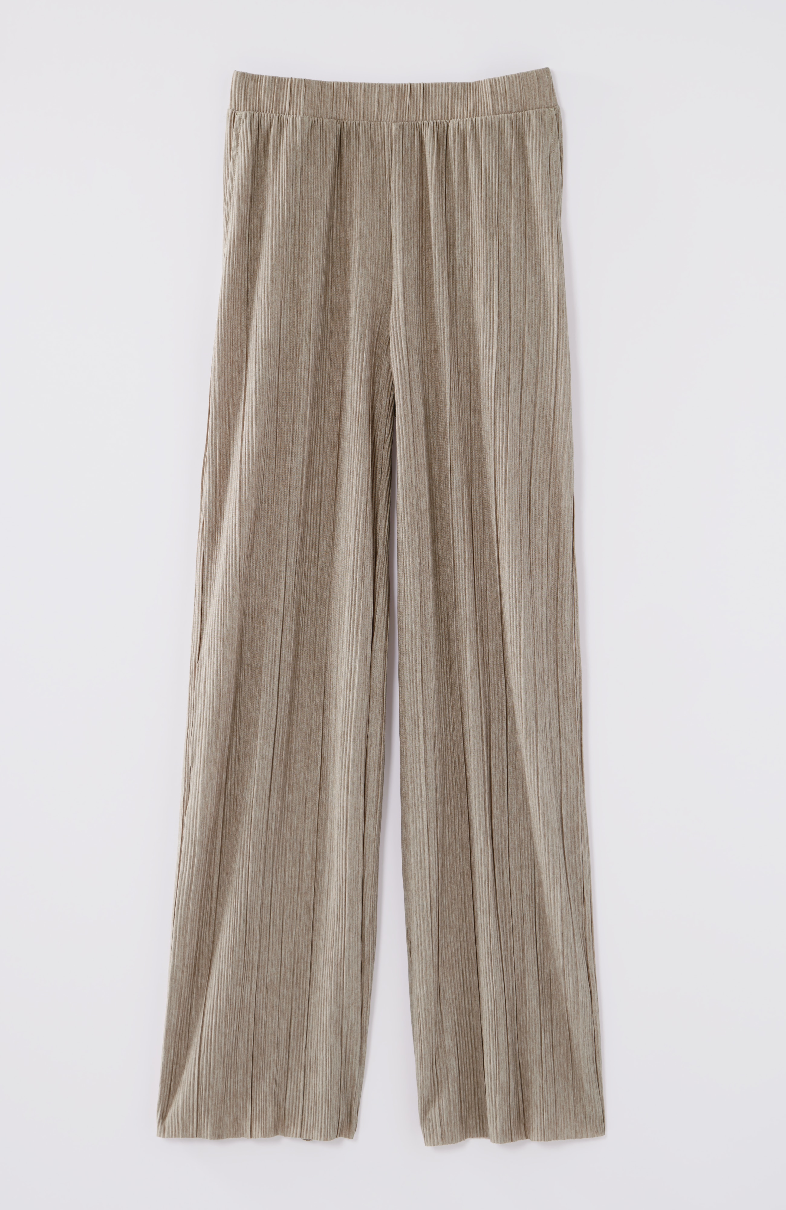 Pure Jill Pleated Wide-Leg Pants