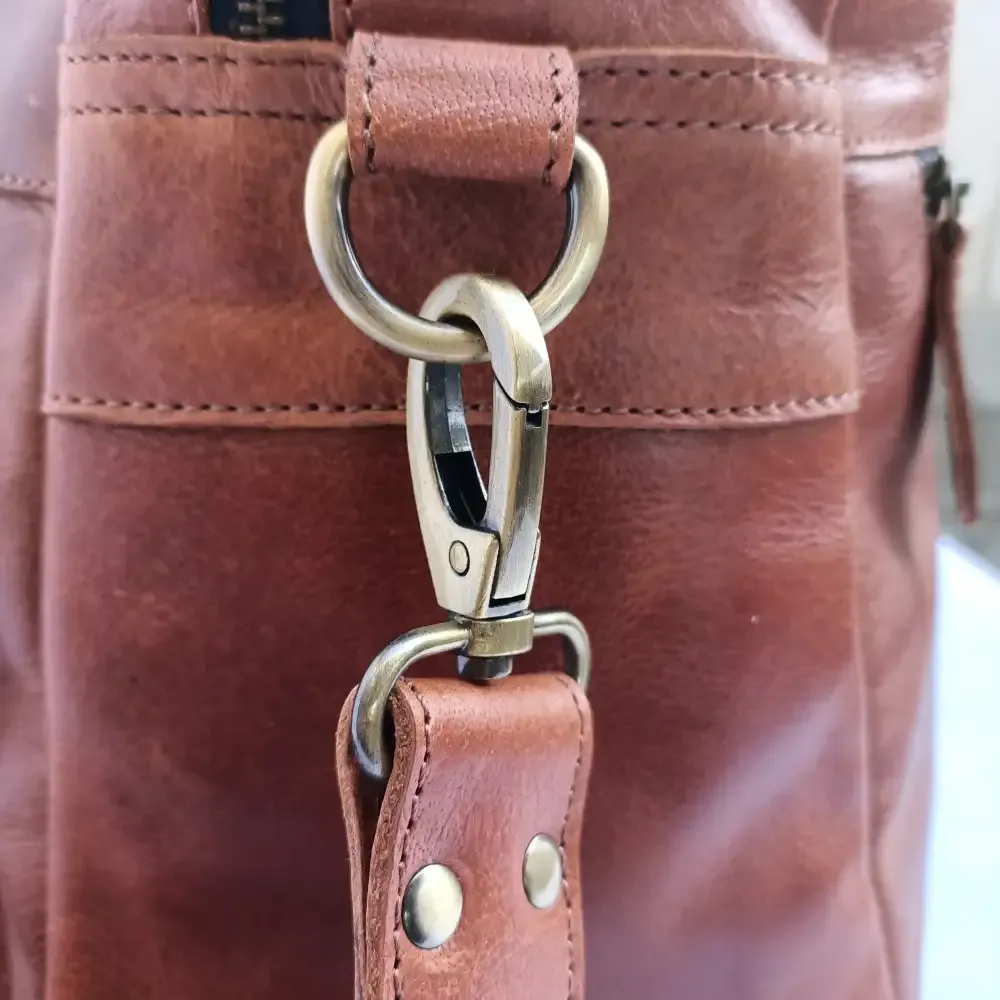 Rustic Brown Briefcase