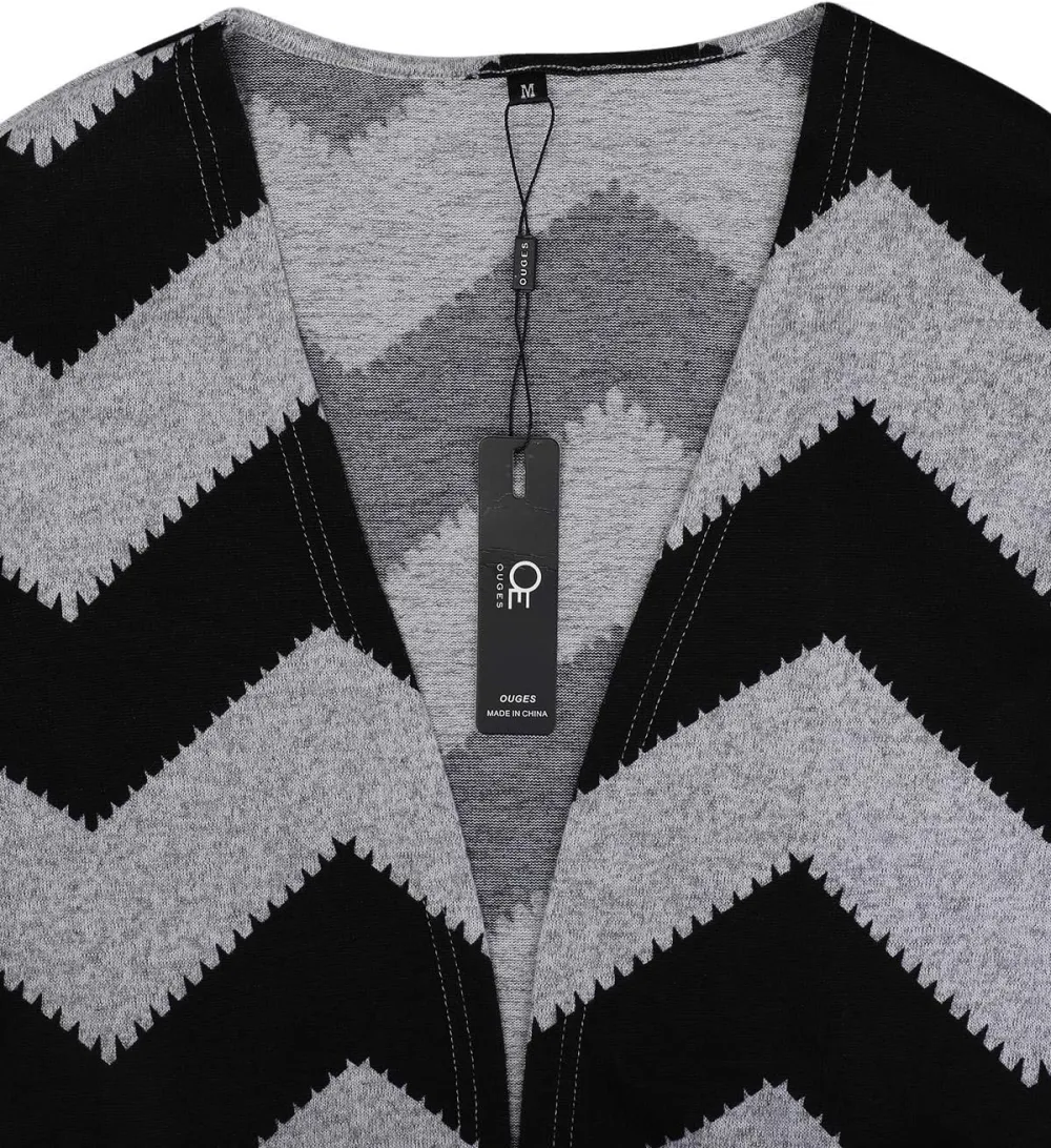 Women's Open Front Cardigan Shirt with Pockets Long Sleeve Lightweight Coat
