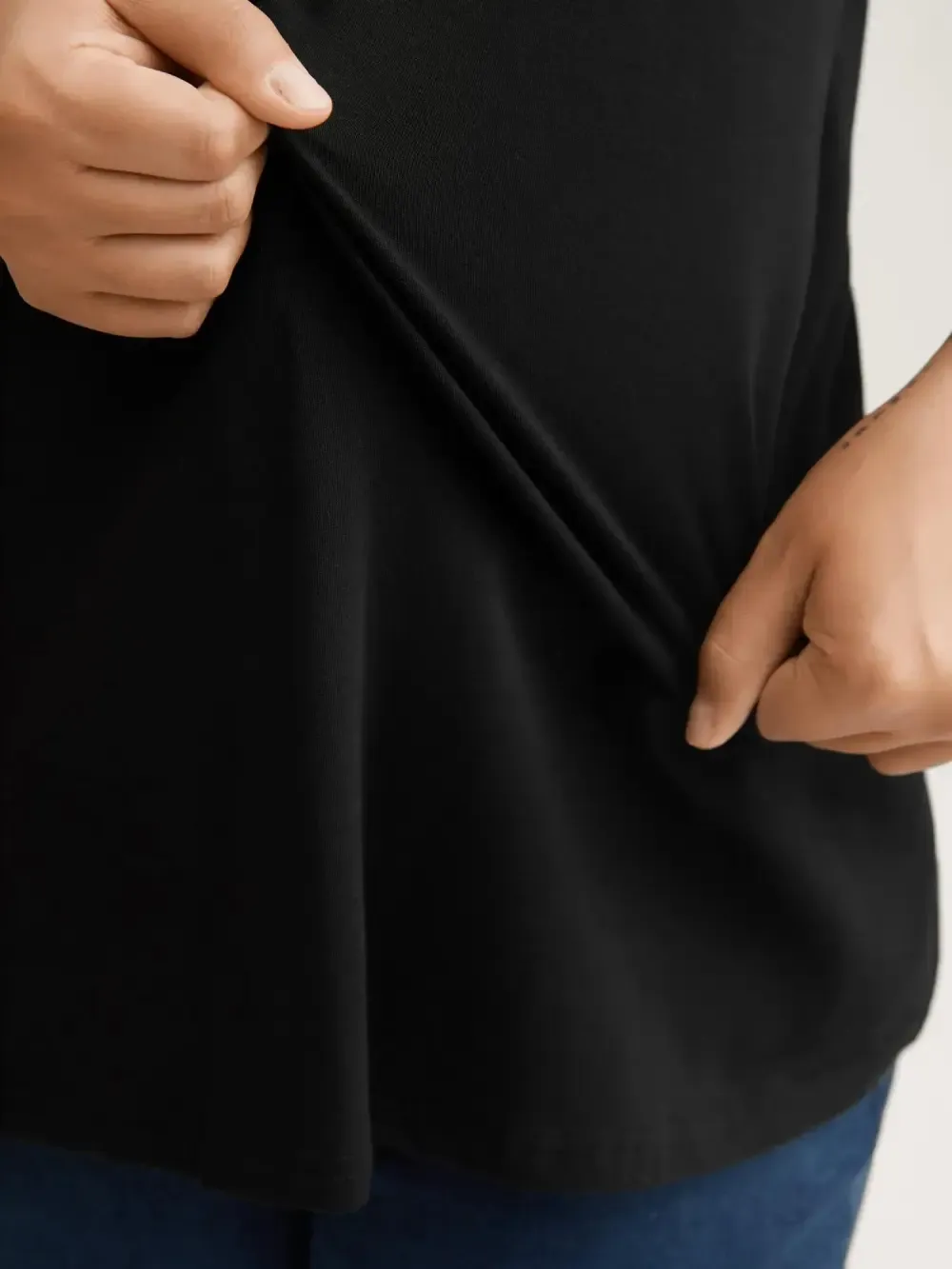 4 Pack Cotton V Neck Plain Basic T-shirt