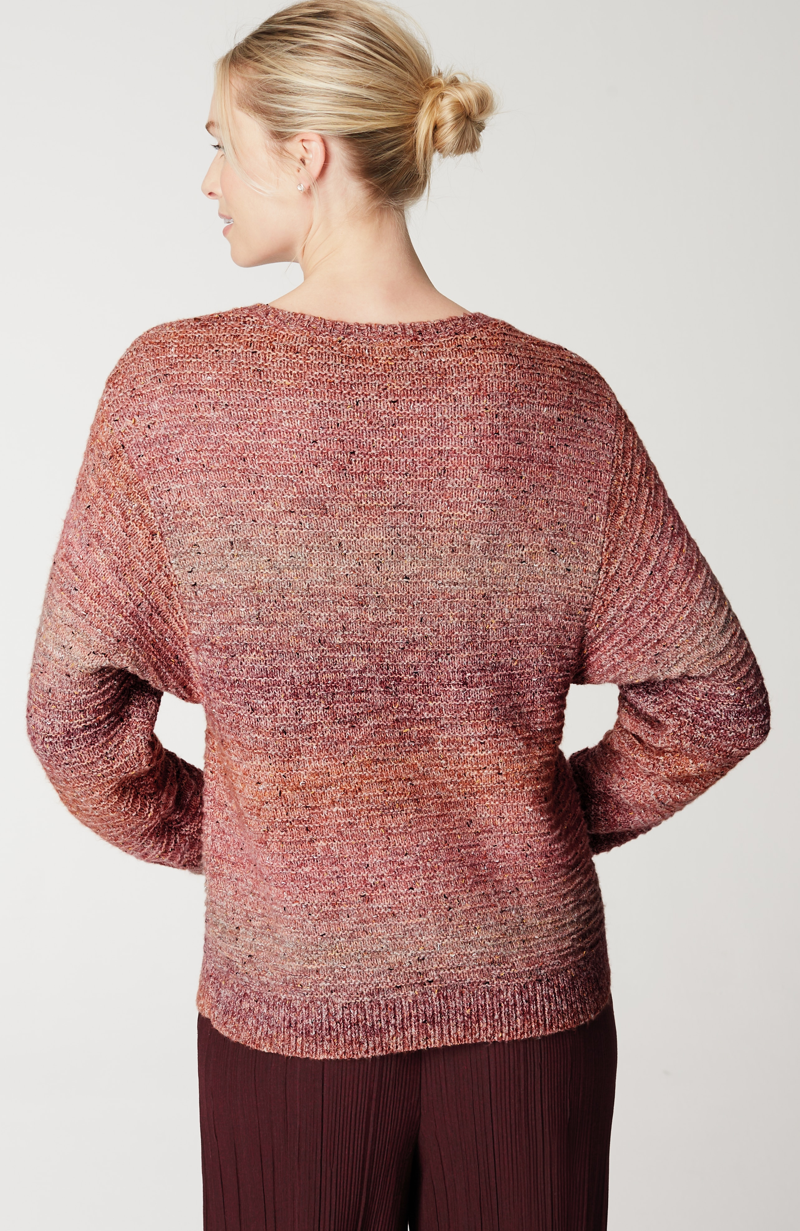 Pure Jill Multicolored Knit Sweater