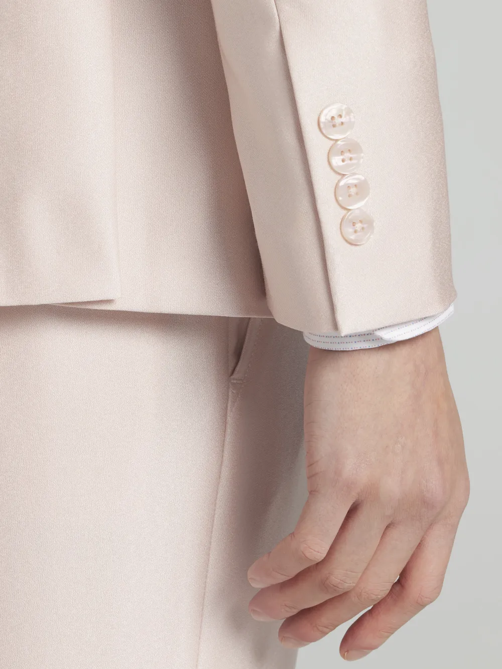 Egara Skinny Fit Shiny Suit Jacket