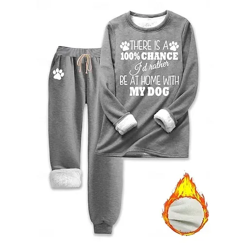 Women's Daily Hoodie Long Sleeve Hooded Graphic Letter Drawstring Print Casual Daily Black Pink Blue Fall Loose Fit