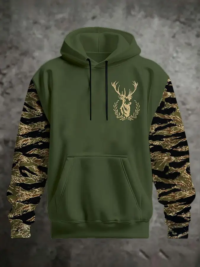 Men's Western Print Casual Sweatshirt