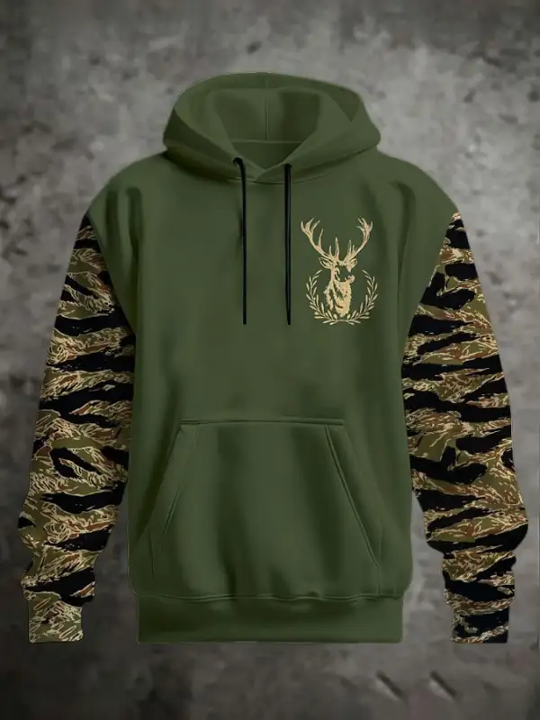 Men's Western Print Casual Sweatshirt