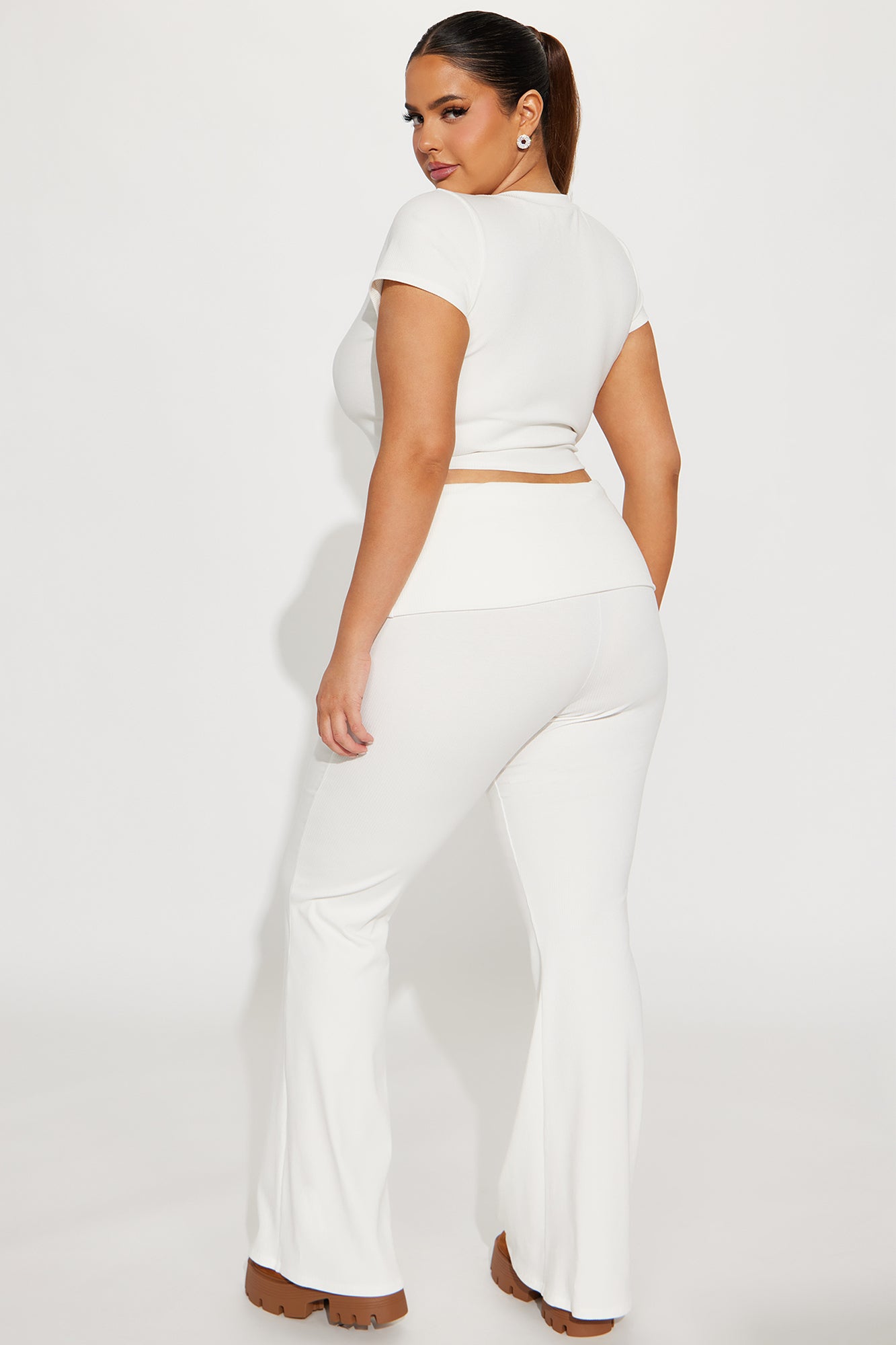 Tamara Snatched Pant Set - Off White