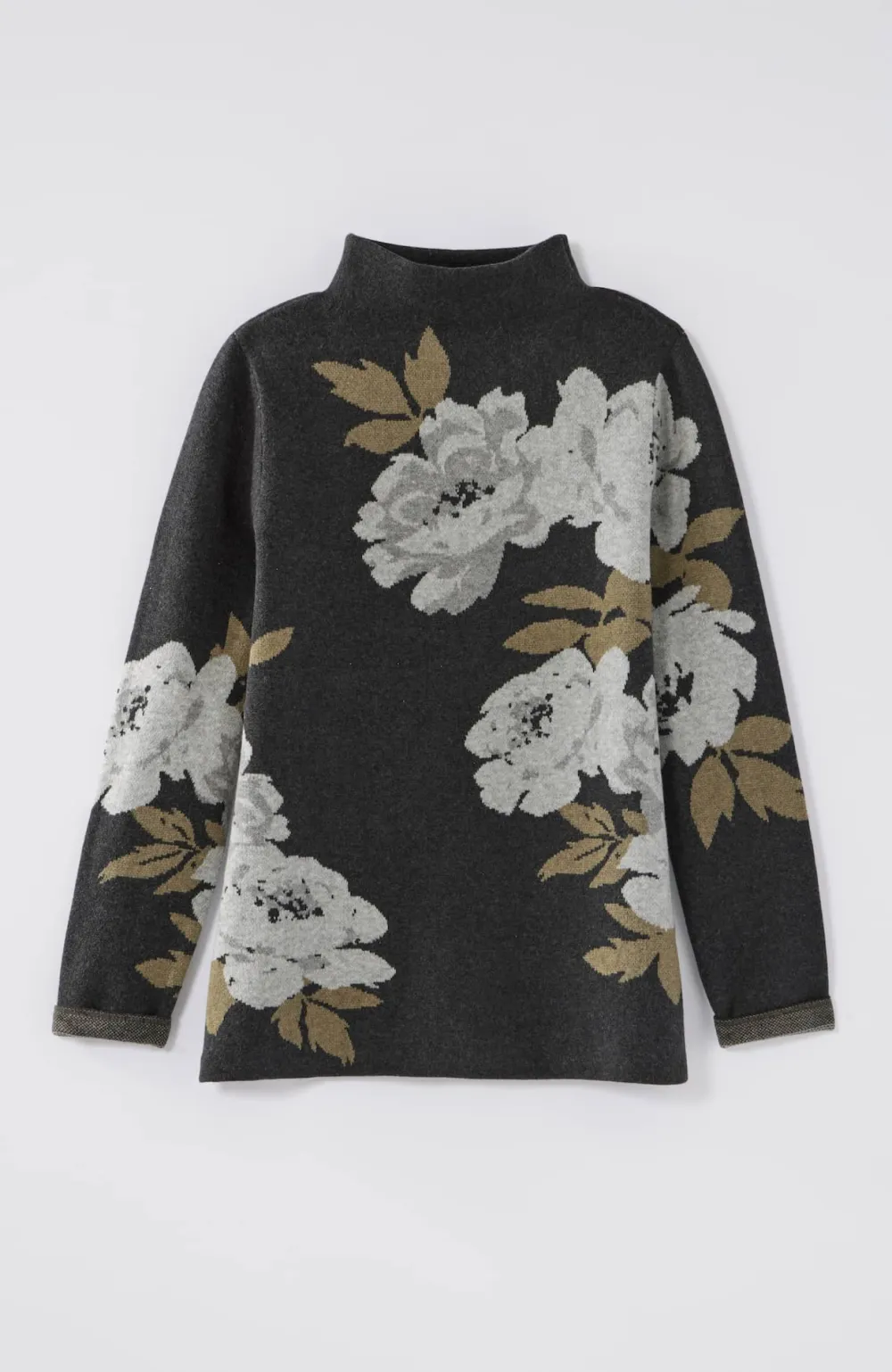 Majestic Funnel-Neck Sweater