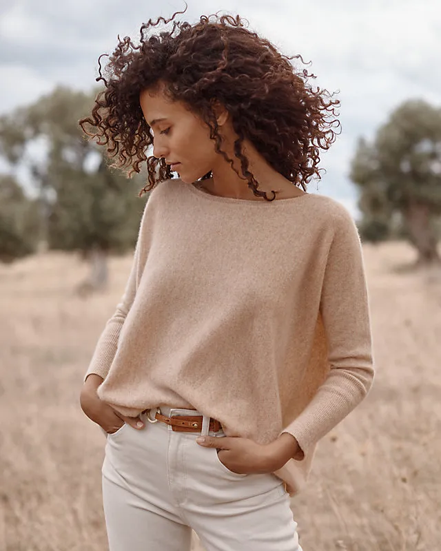 Essential Cashmere Cropped Sweater