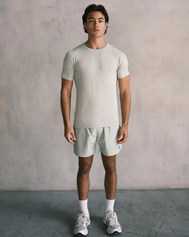 Essentials Short Sleeve Athletic Fitted Tee