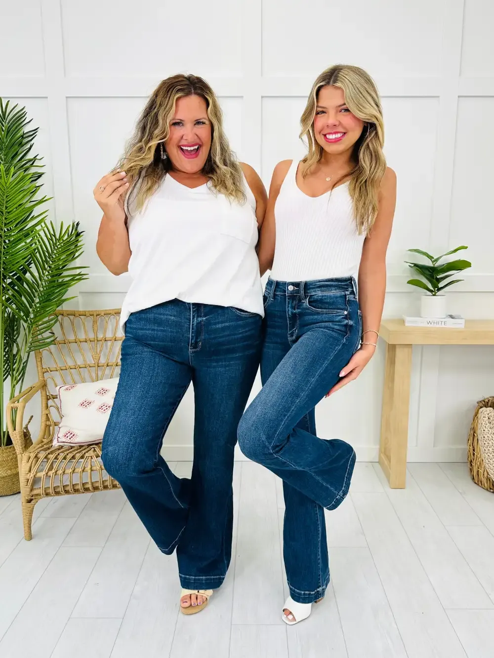 Judy Blue Polished Perfection Trouser Flares