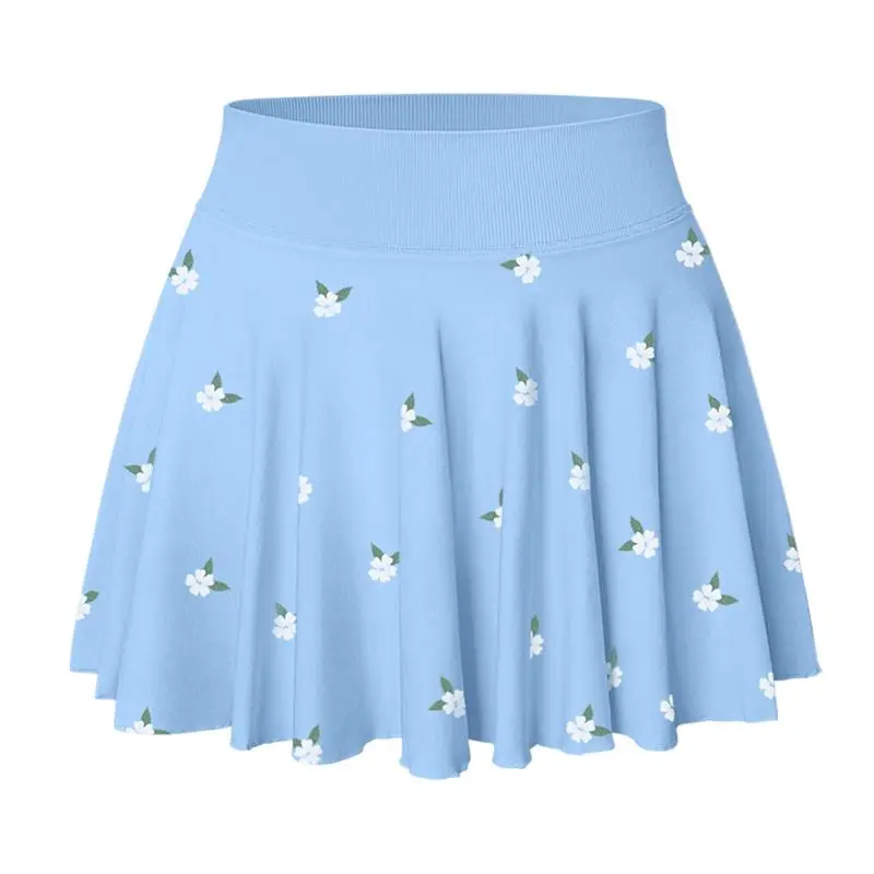 Women's Flowy Basic Stretch Mini Skirt – Casual & Versatile
