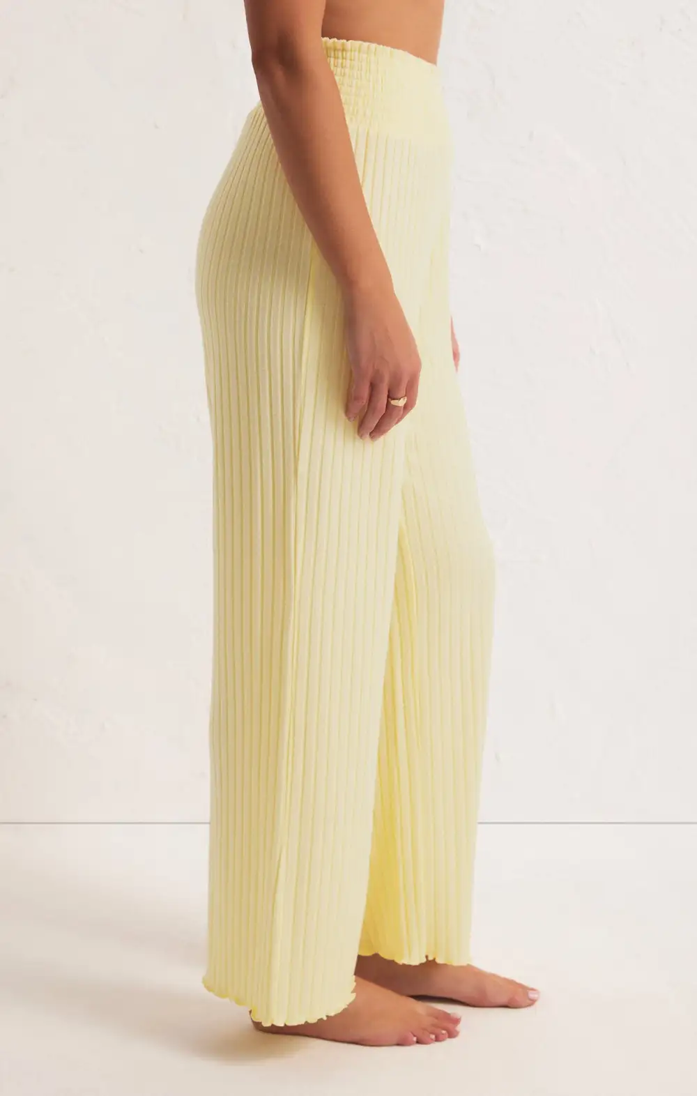 Dawn Smocked Rib Pant