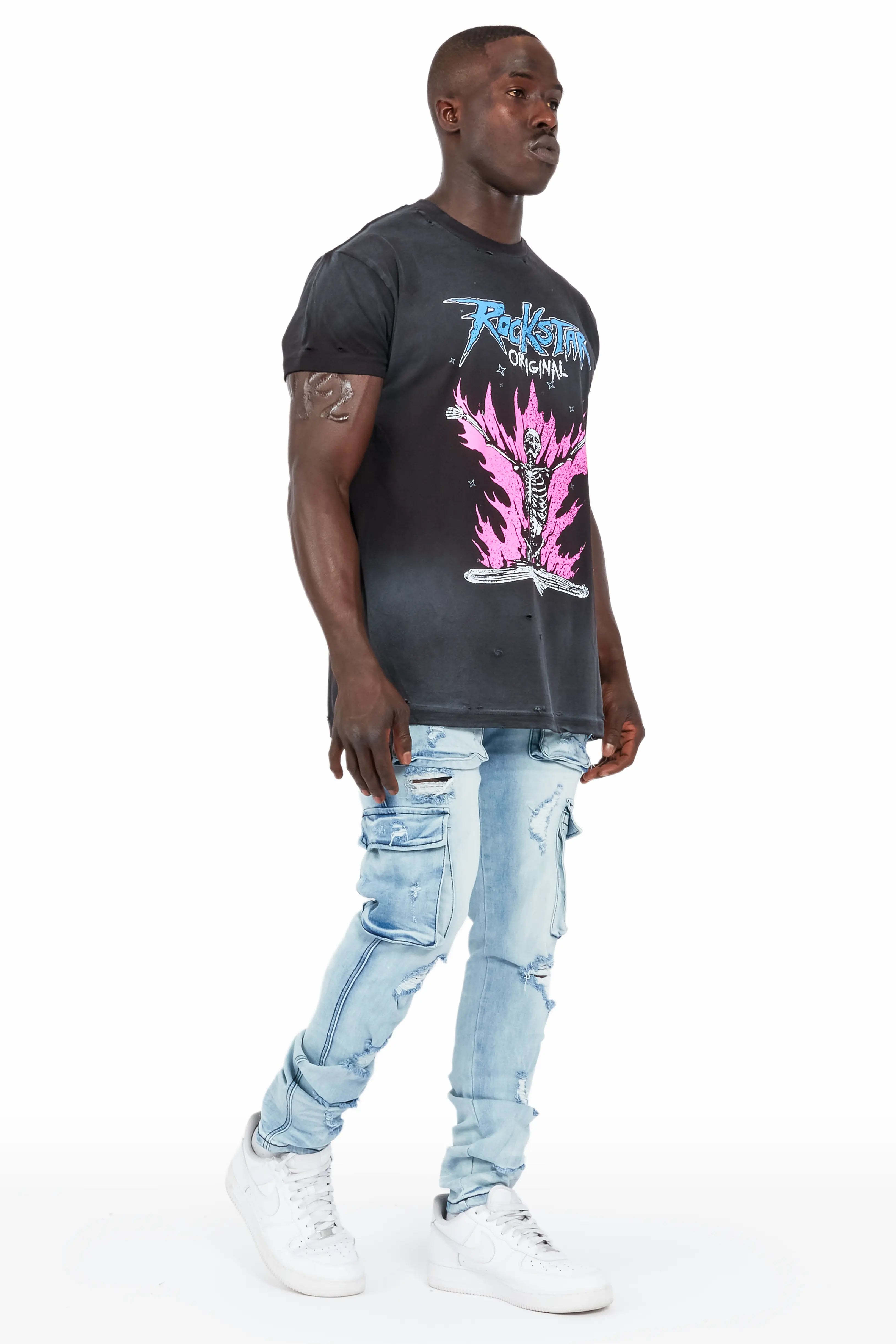 Kap Blue Cargo Jean