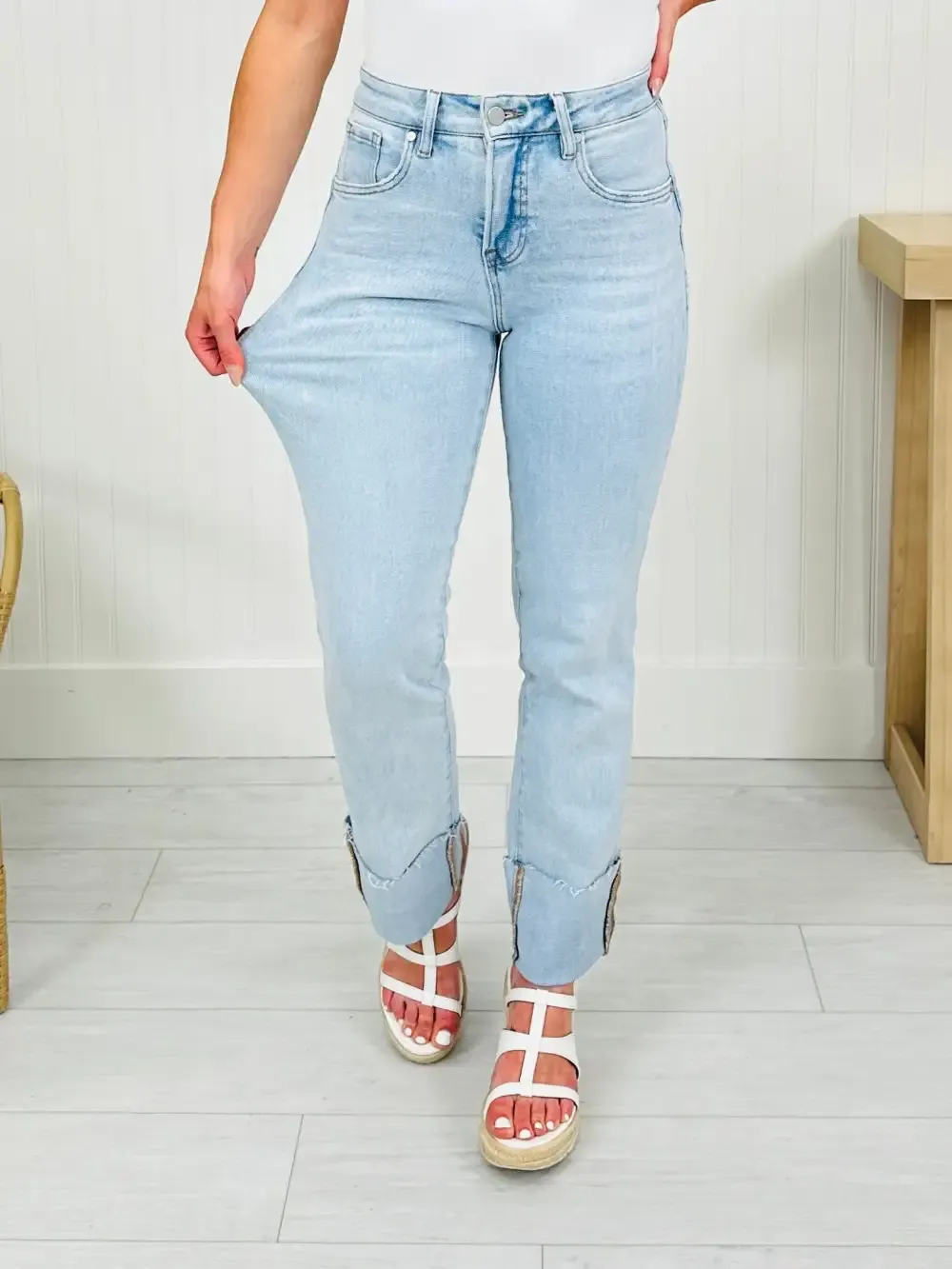 MOCO Exclusive Not Your Mother's Tummy Control Mom Jeans