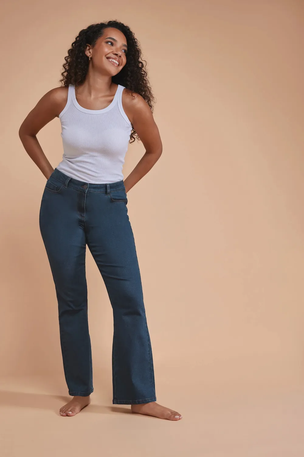 M&Co Black Bootcut Jeans