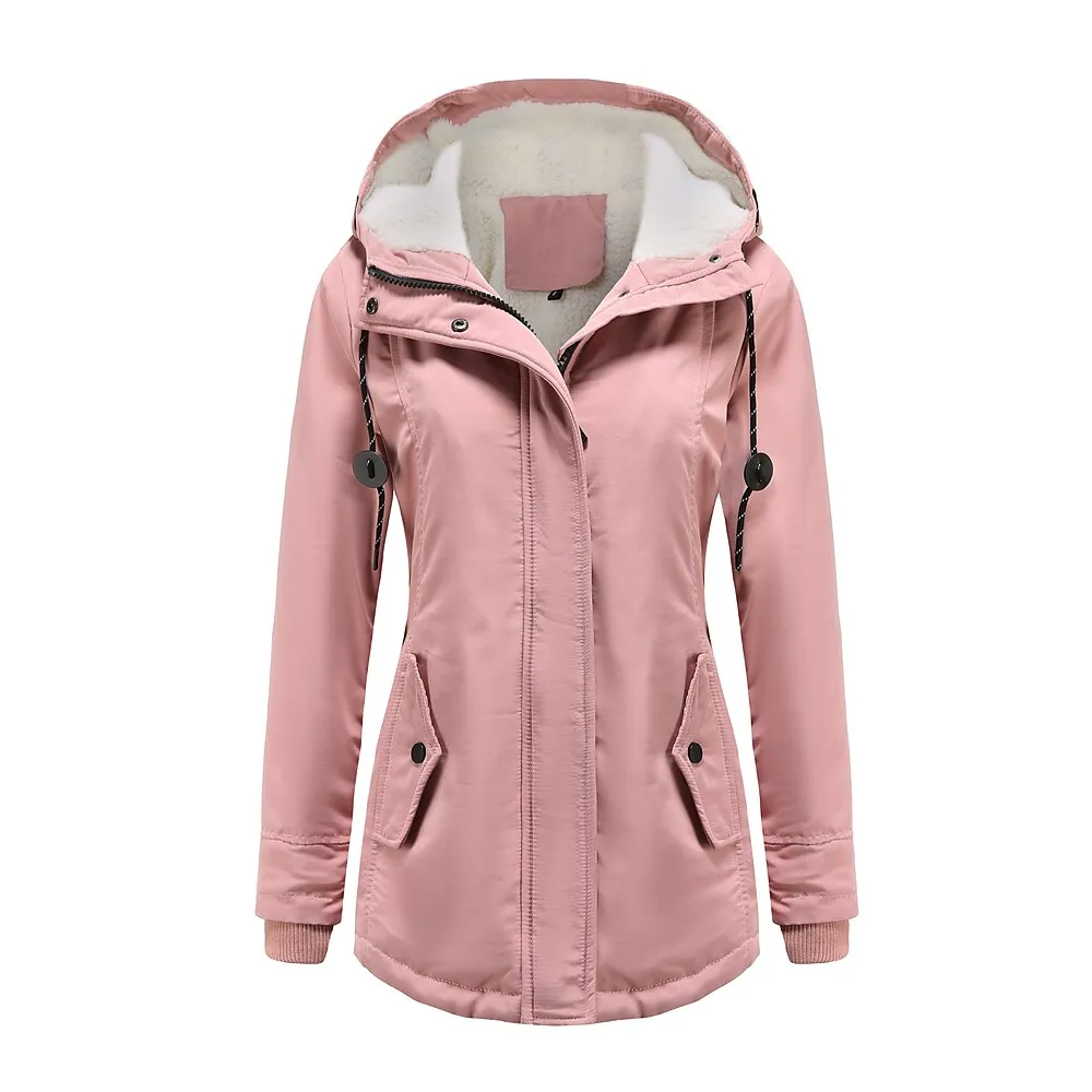 Women's Parka Street Fall Winter Long Coat