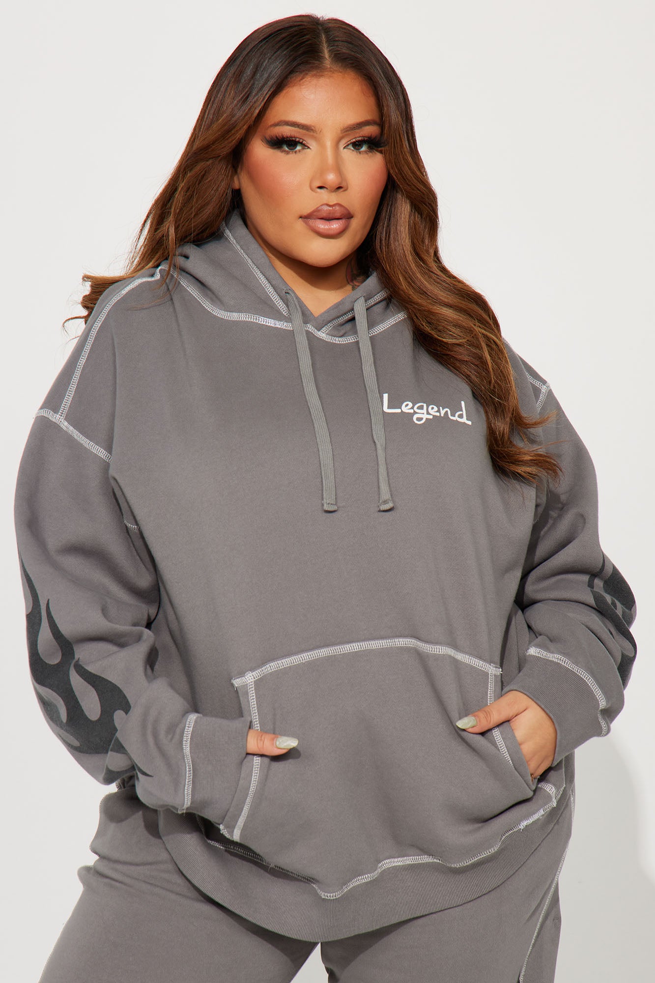 Legend Life Sweatsuit  - Grey