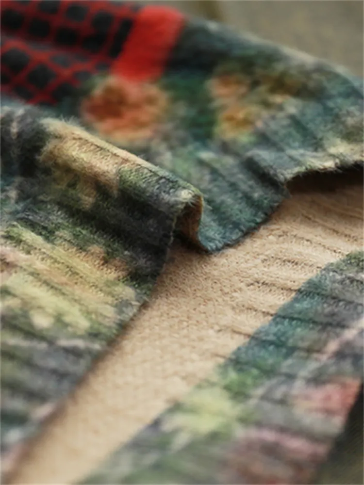 Vintage Ethnic Mandala Indpired Art Sweater