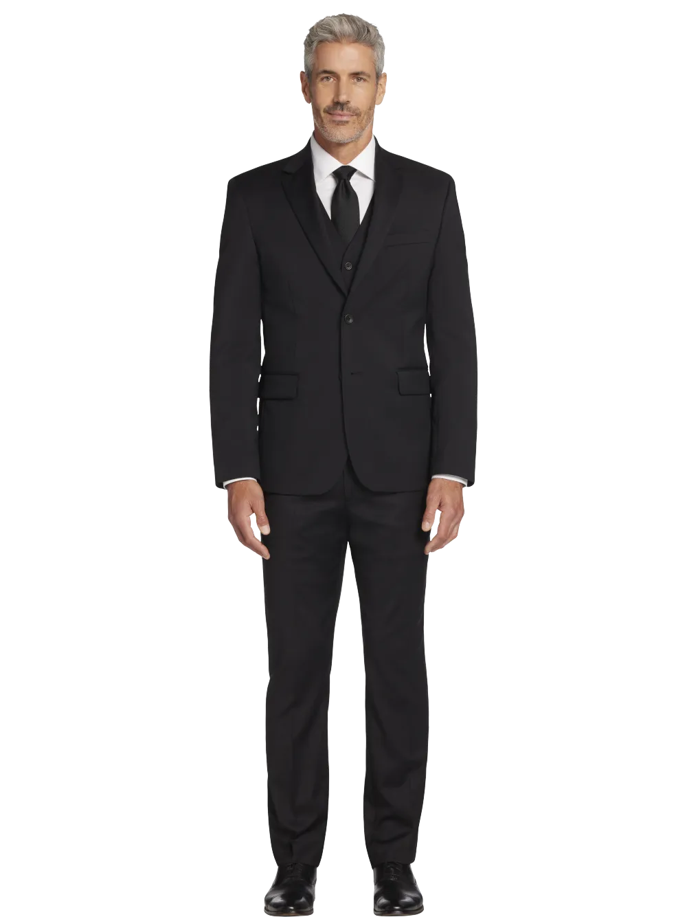 Pronto Uomo Platinum Executive Fit Wool Blend Suit Jacket