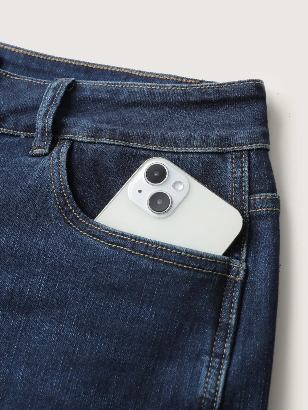 Slit Flared Hem Bootcut Jeans