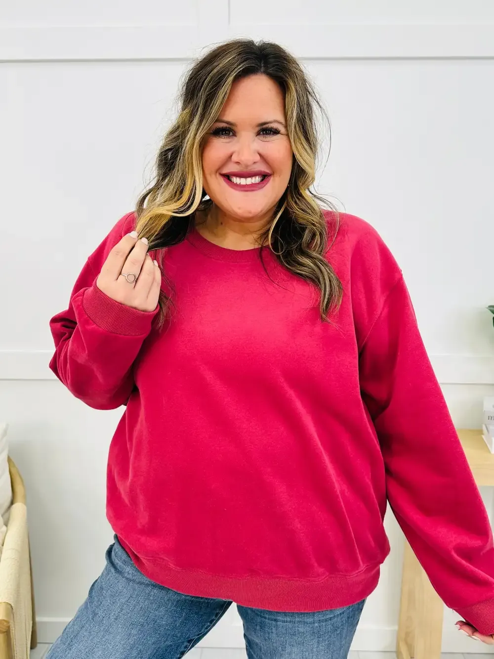 REG/CURVY MOCO Exclusive Basic Babe Pullover- Multiple Colors!