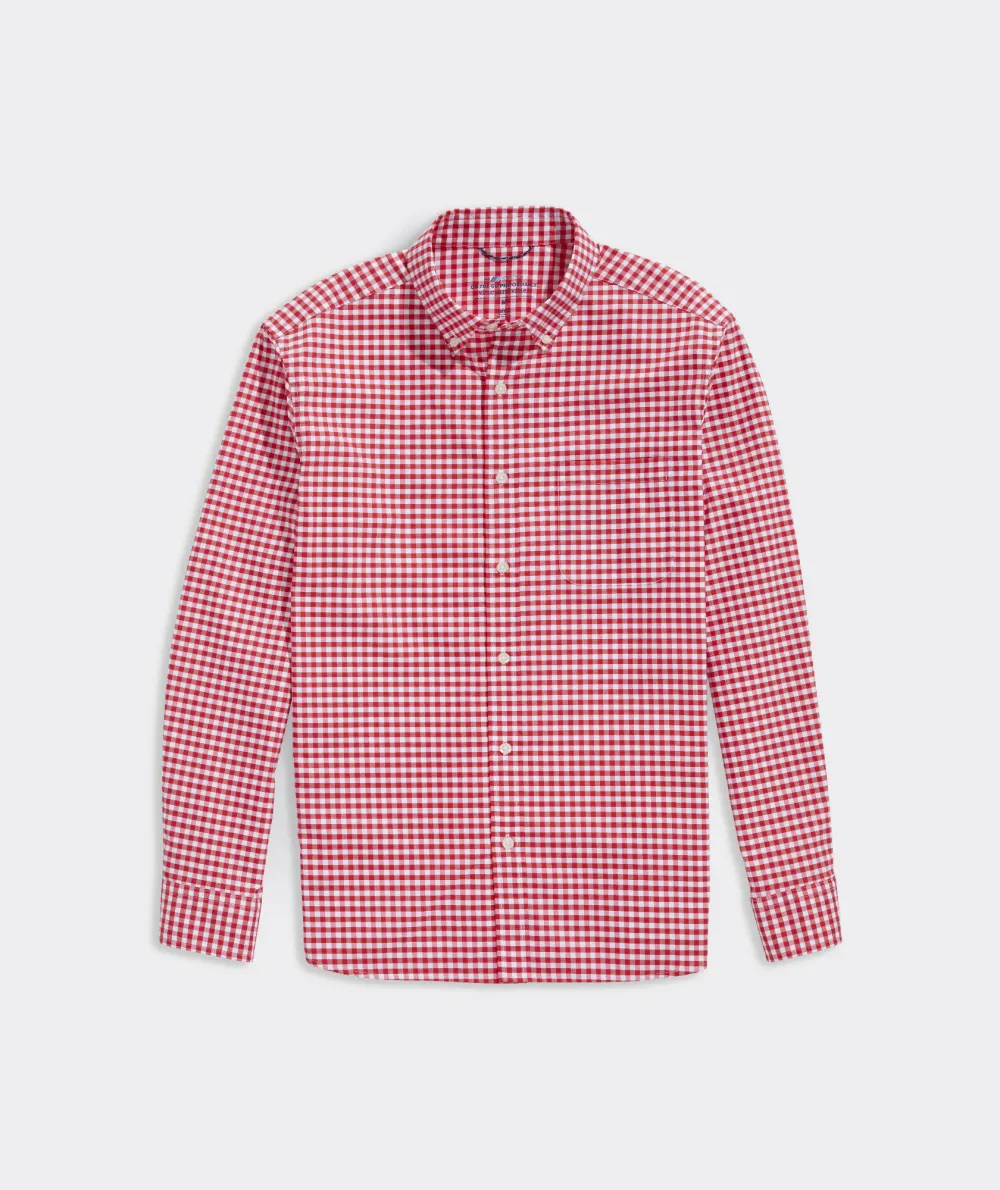 On-The-Go brrr° Gingham Shirt