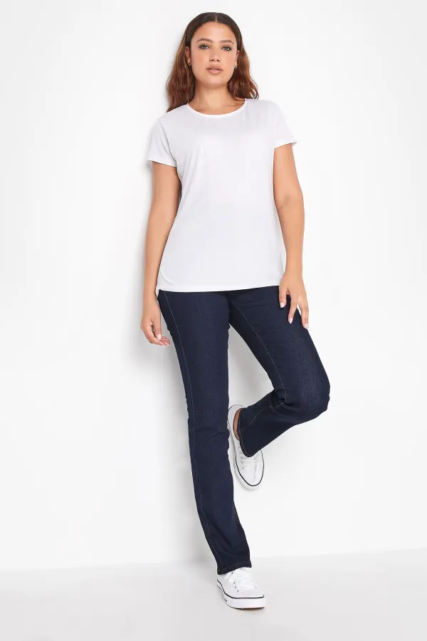 LTS Tall Black Straight Leg Jeans
