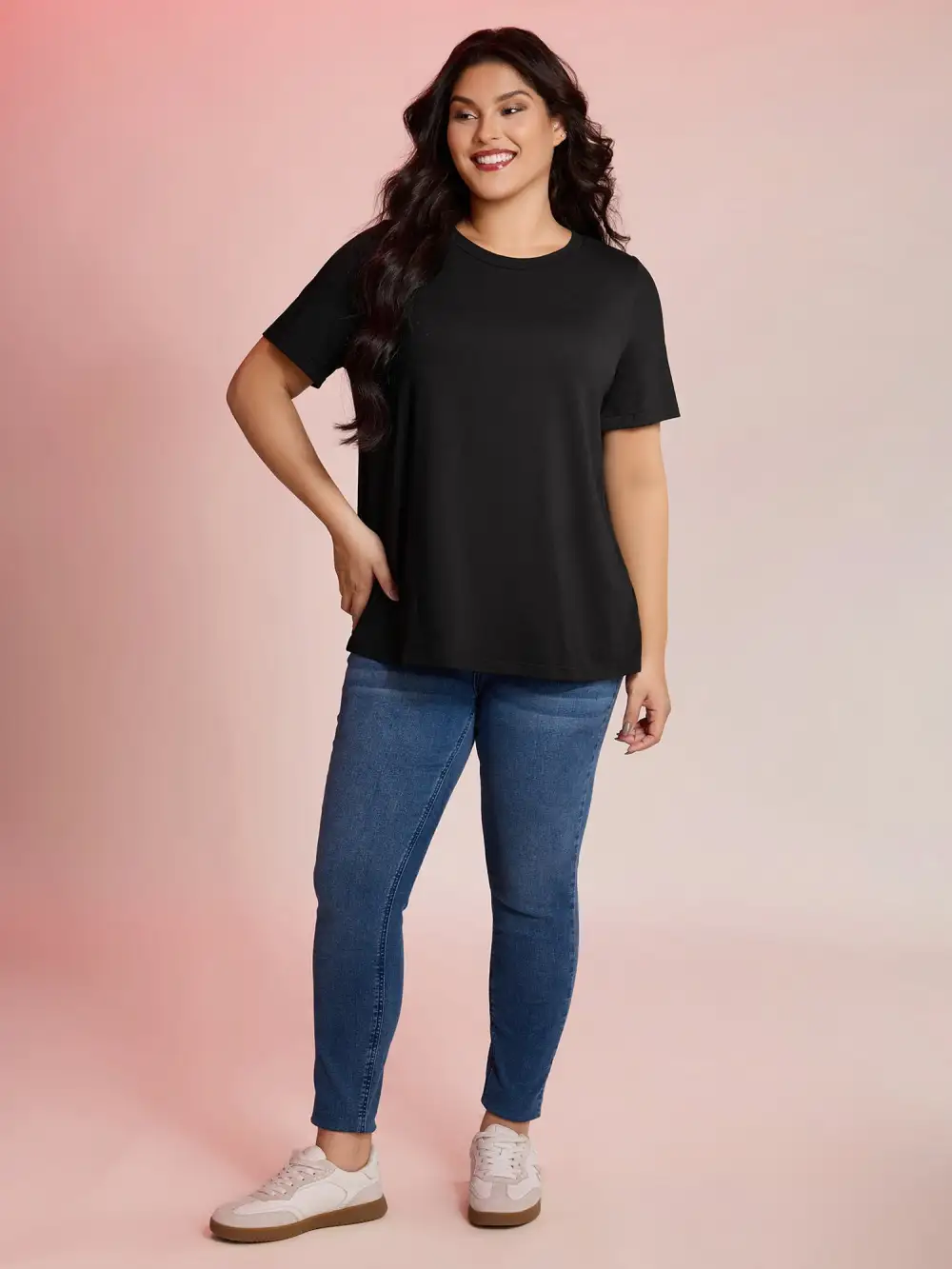 Pumpkin Sheer Cutwork Embroidery T-Shirt