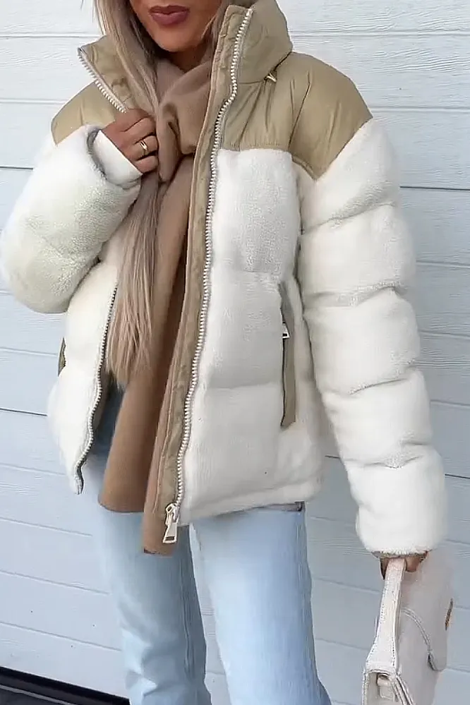 Women's casual down jacket